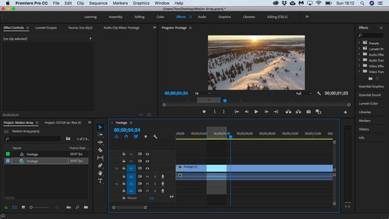 Tutorial: Learn How to Split Clips in Adobe Premiere Pro - Motion Array