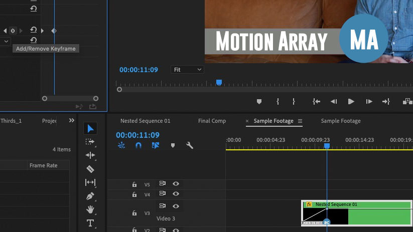 Add keyframe