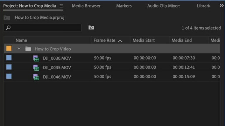 Как сделать crop видео в adobe premiere pro cc