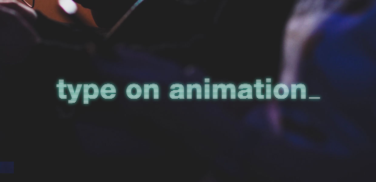 Easy Type On Animations with After Effects - Motion Array