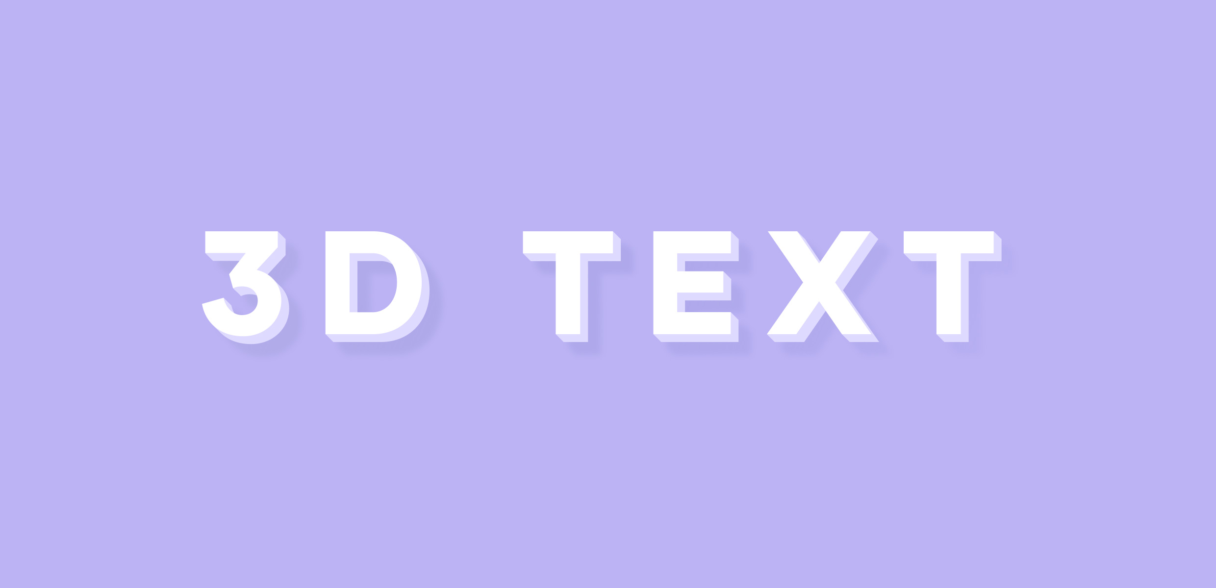 make text 3d after effects