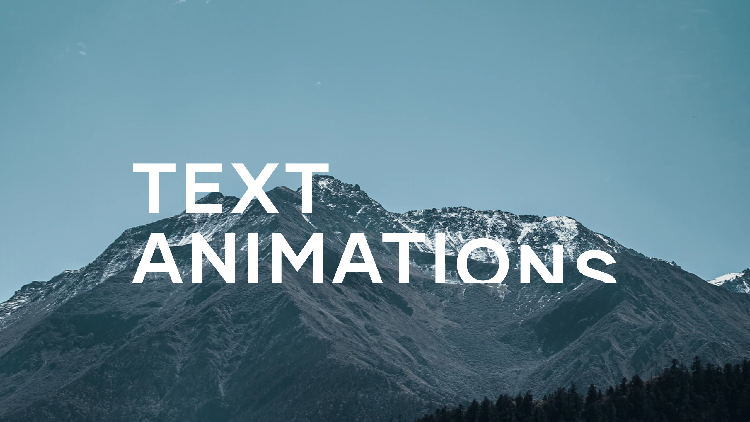 Text Transitions After Effects