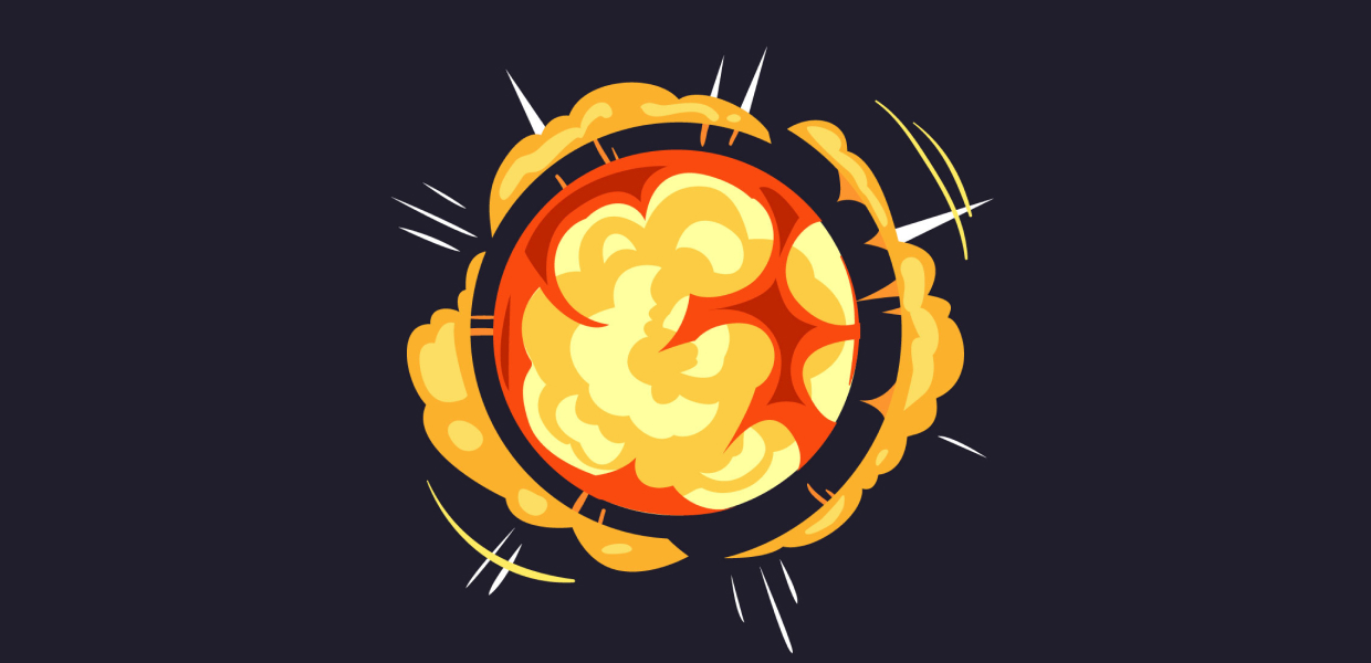 animated explosion