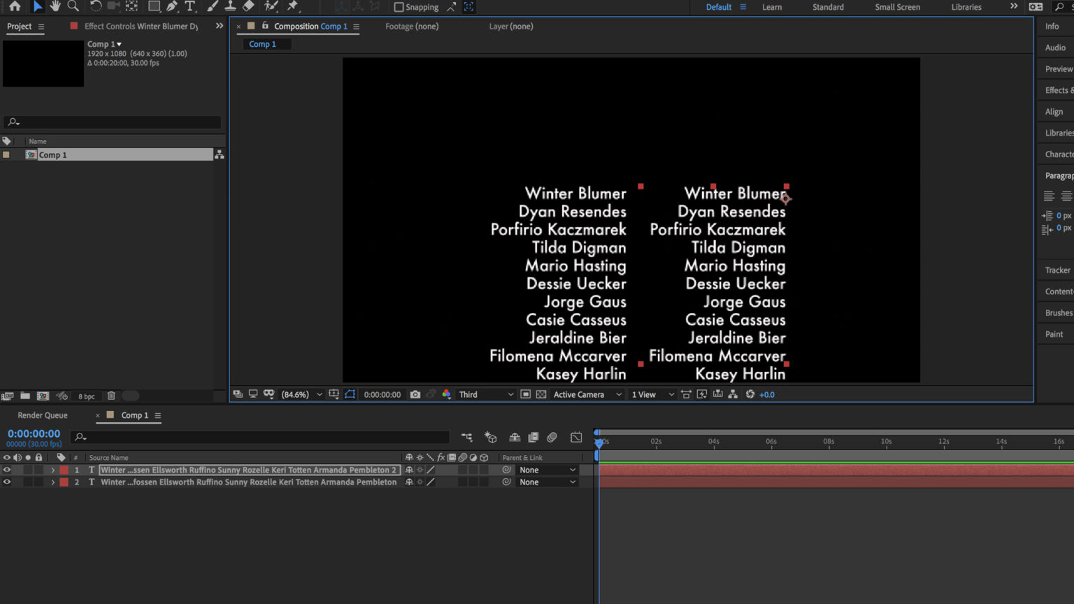 Top 18 After Effects Credit Templates for 2020 | Motion Array