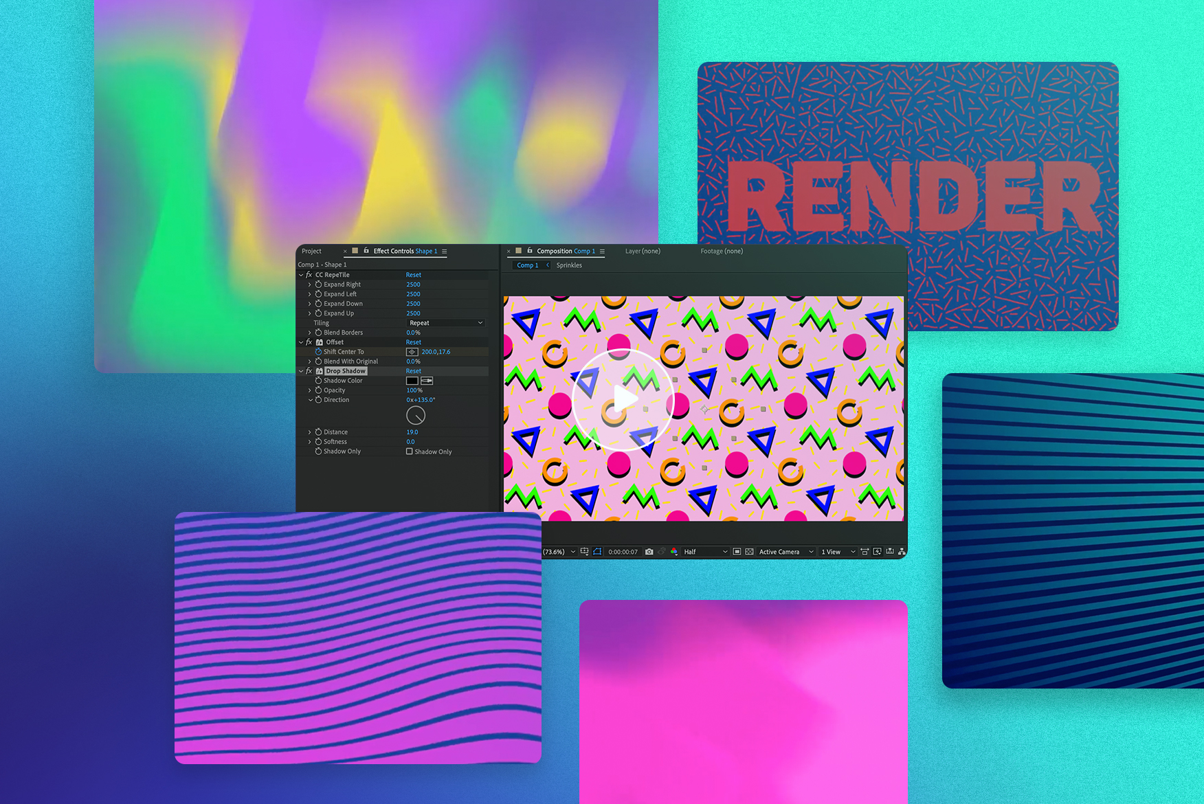 dynamic backgrounds after effects free download