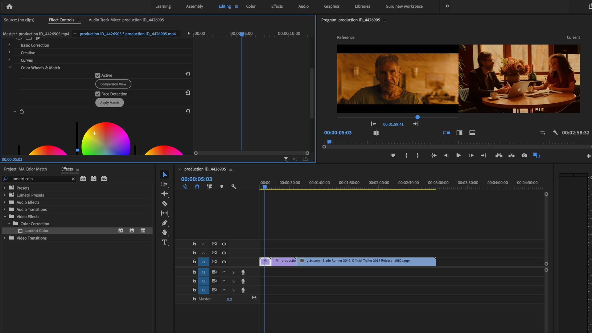 Premiere Adjustment Layers