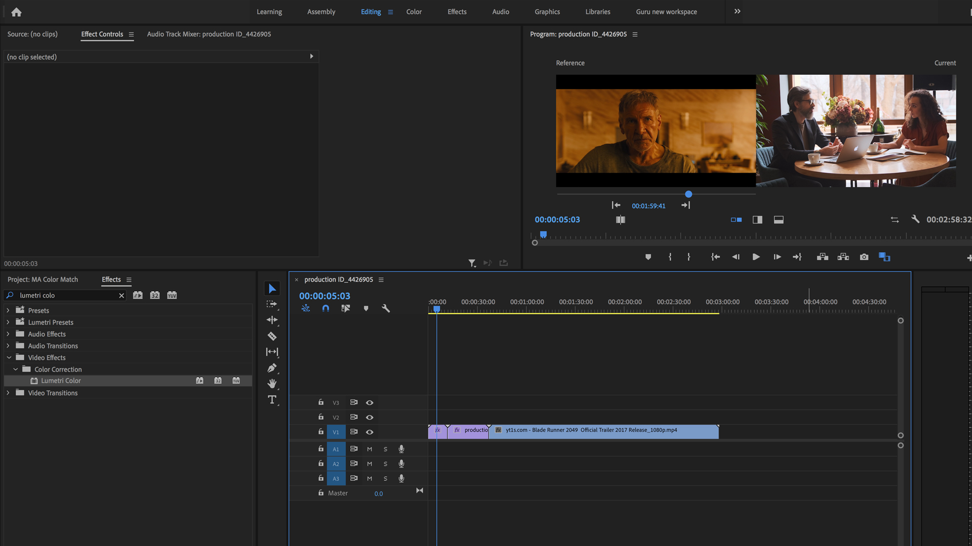 Premiere Timeline
