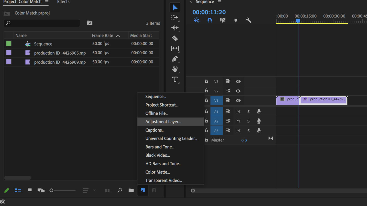 Using 2 Cameras? Color Match in Premiere Pro Motion Array