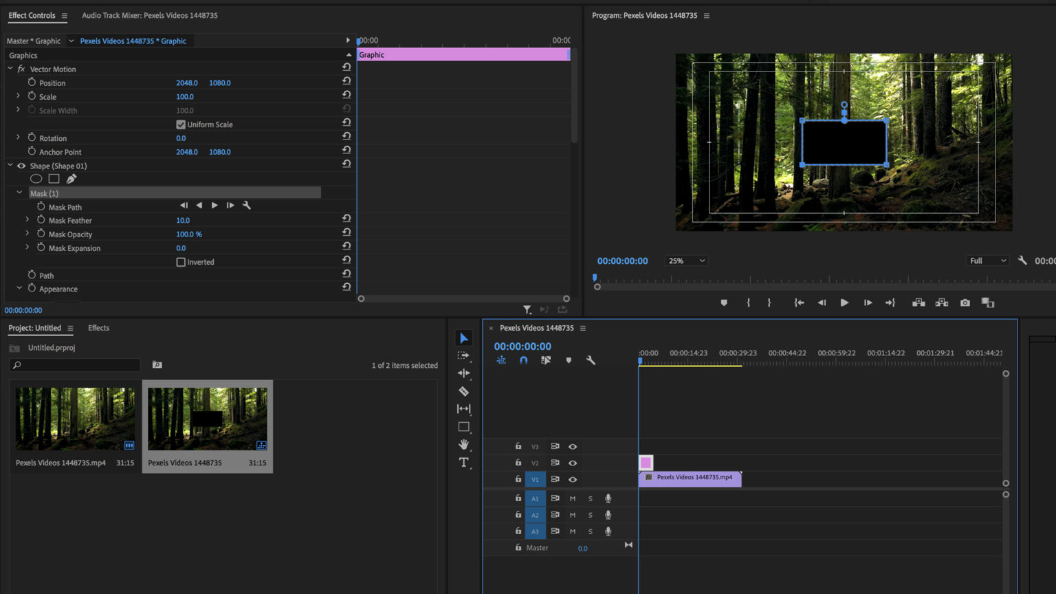 Create Cinematic Letterbox 1080p Videos in Premiere Pro Motion Array