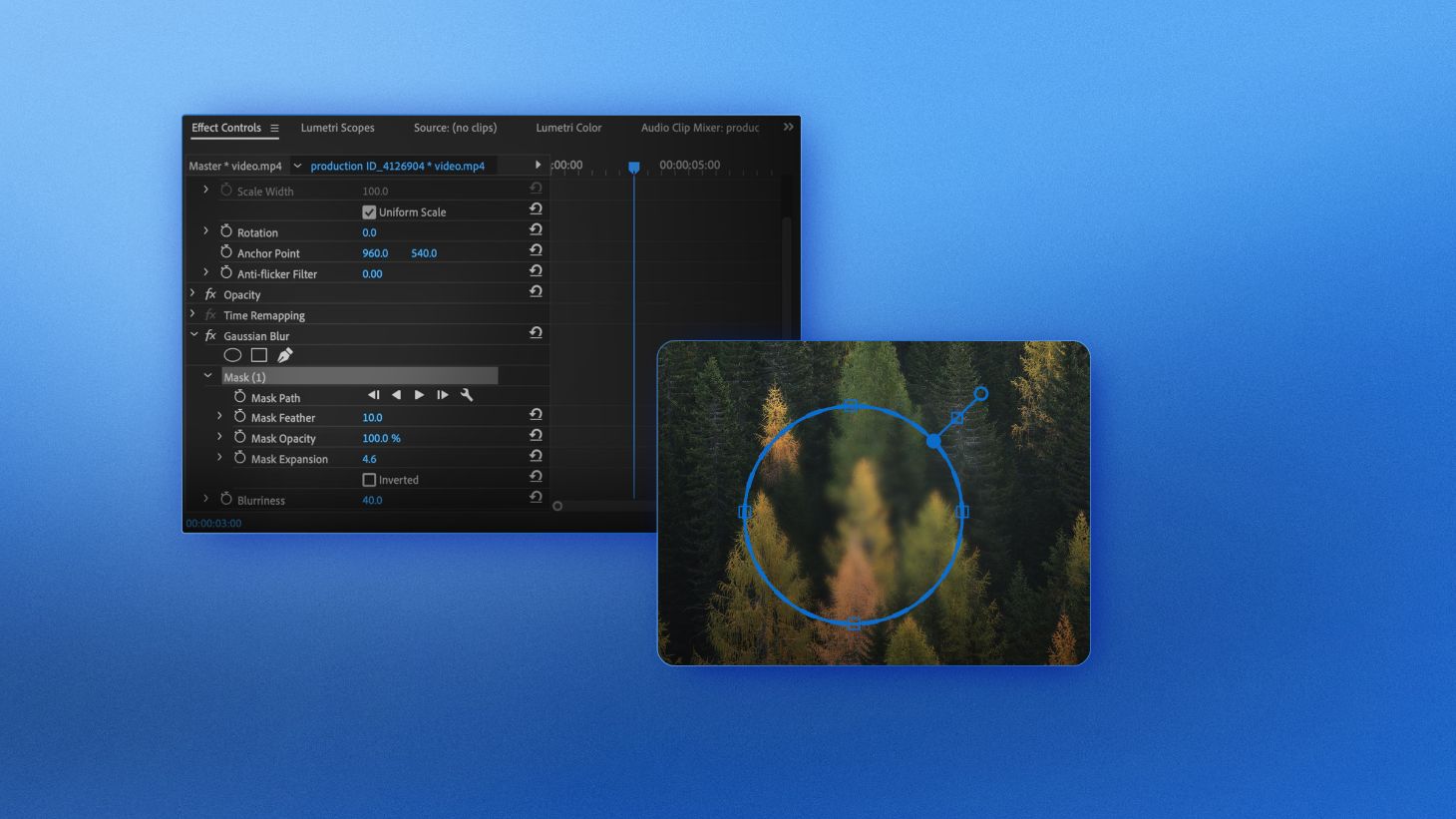 Hiệu ứng Gaussian Blur trong Premiere Pro sẽ khiến cho bức ảnh của bạn trở nên vô cùng độc đáo và ấn tượng. Với chỉ vài thao tác đơn giản, bạn sẽ có thể tạo ra những hình ảnh độc đáo với hiệu ứng mờ mịt và nhẹ nhàng. Hãy cùng khám phá và trải nghiệm nhé!