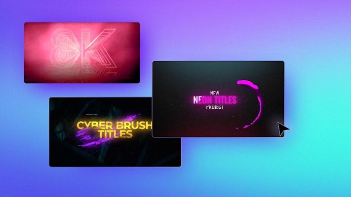 DaVinci Resolve Neon Text