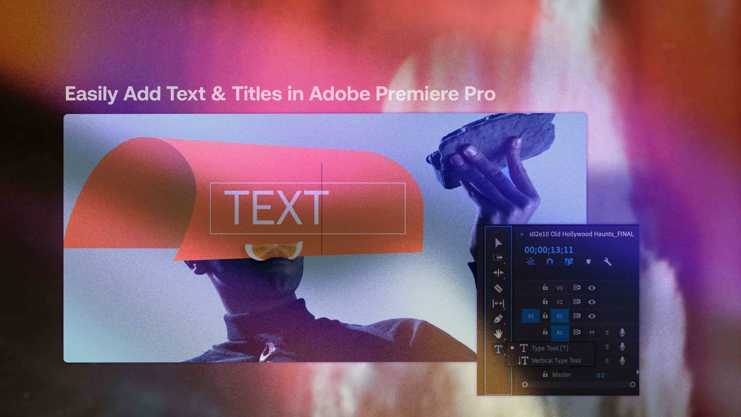 How to Easily Add Text & Titles in Adobe Premiere Pro | Motion Array