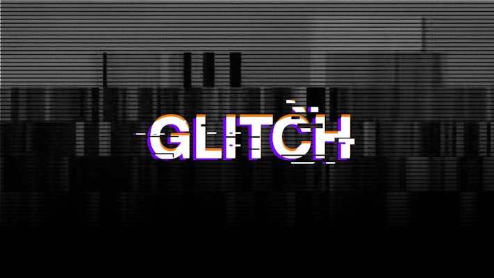 Text with a Glitch Effect