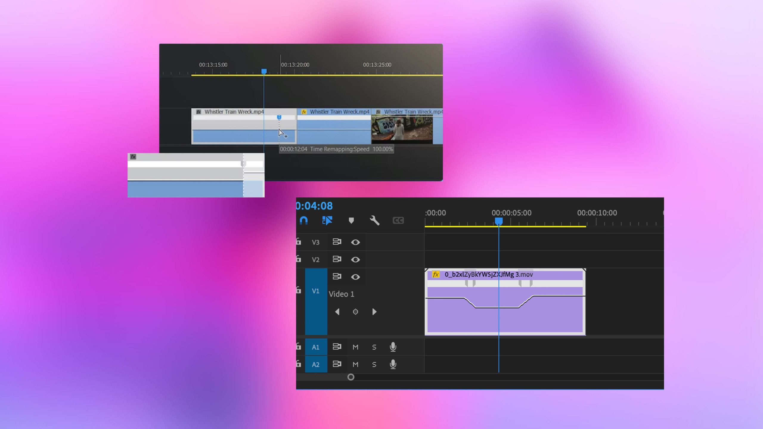 how to change adobe premiere transition time