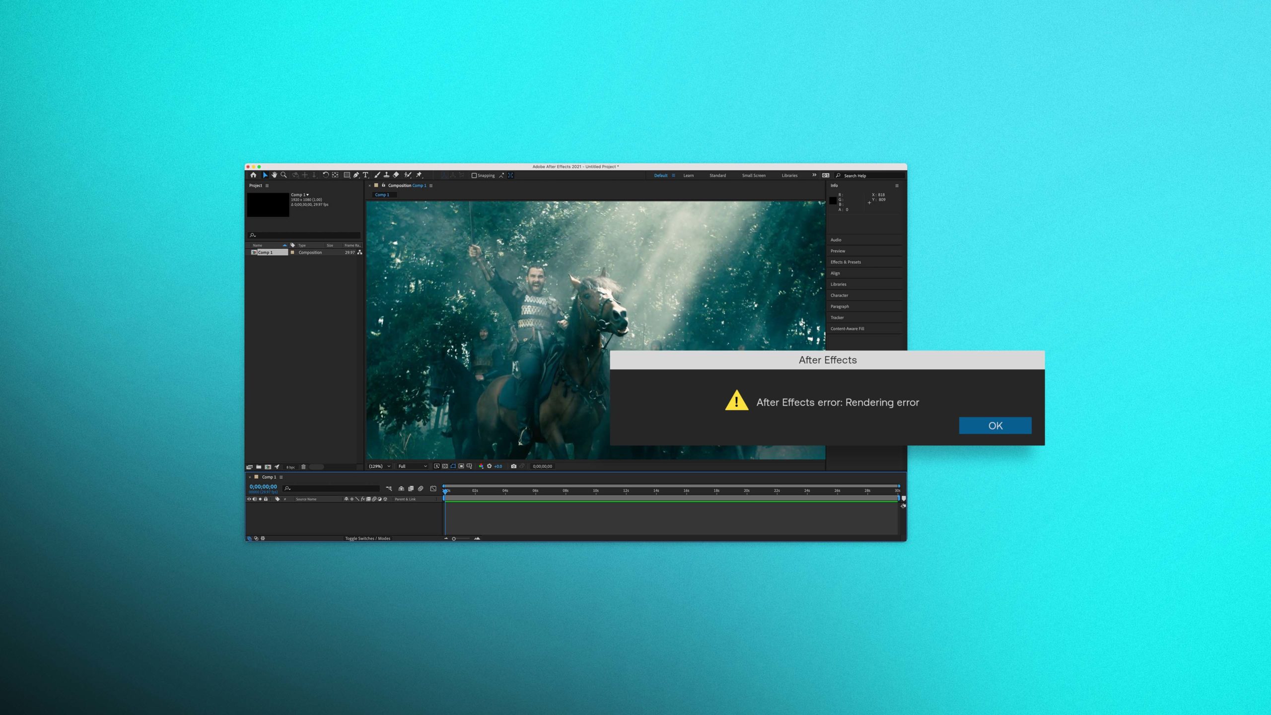 h.264 codec after effects windows