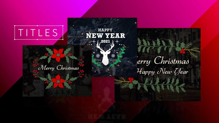 FCPX Christmas Titles