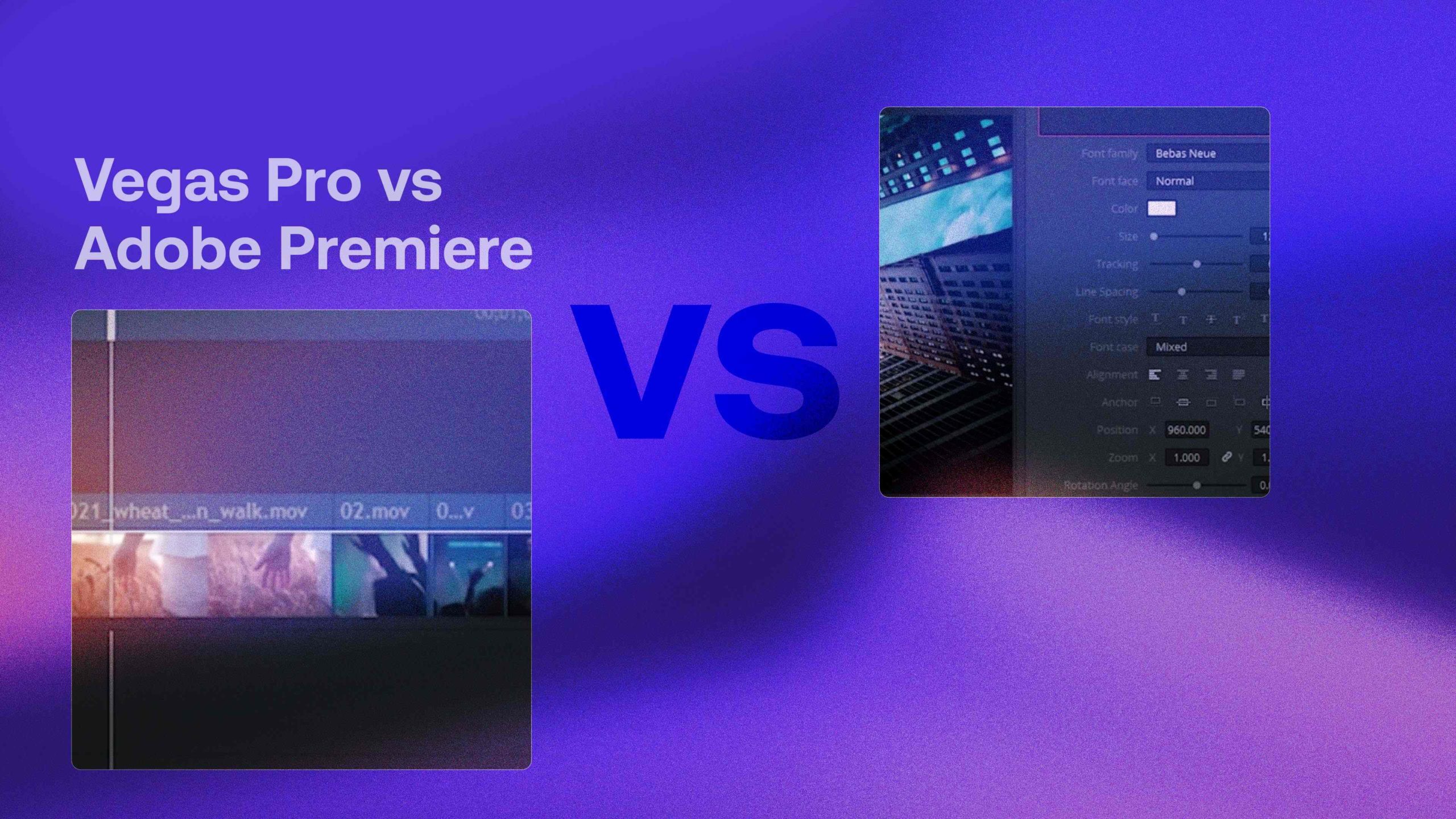 progenie martillo Glorioso Vegas Pro 365 vs Adobe Premiere: Which is the Better Video Editor? - Motion  Array