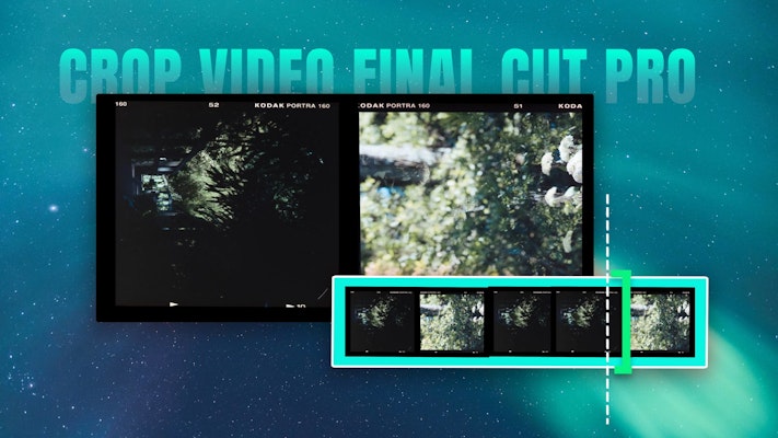 how to crop video in final cut pro