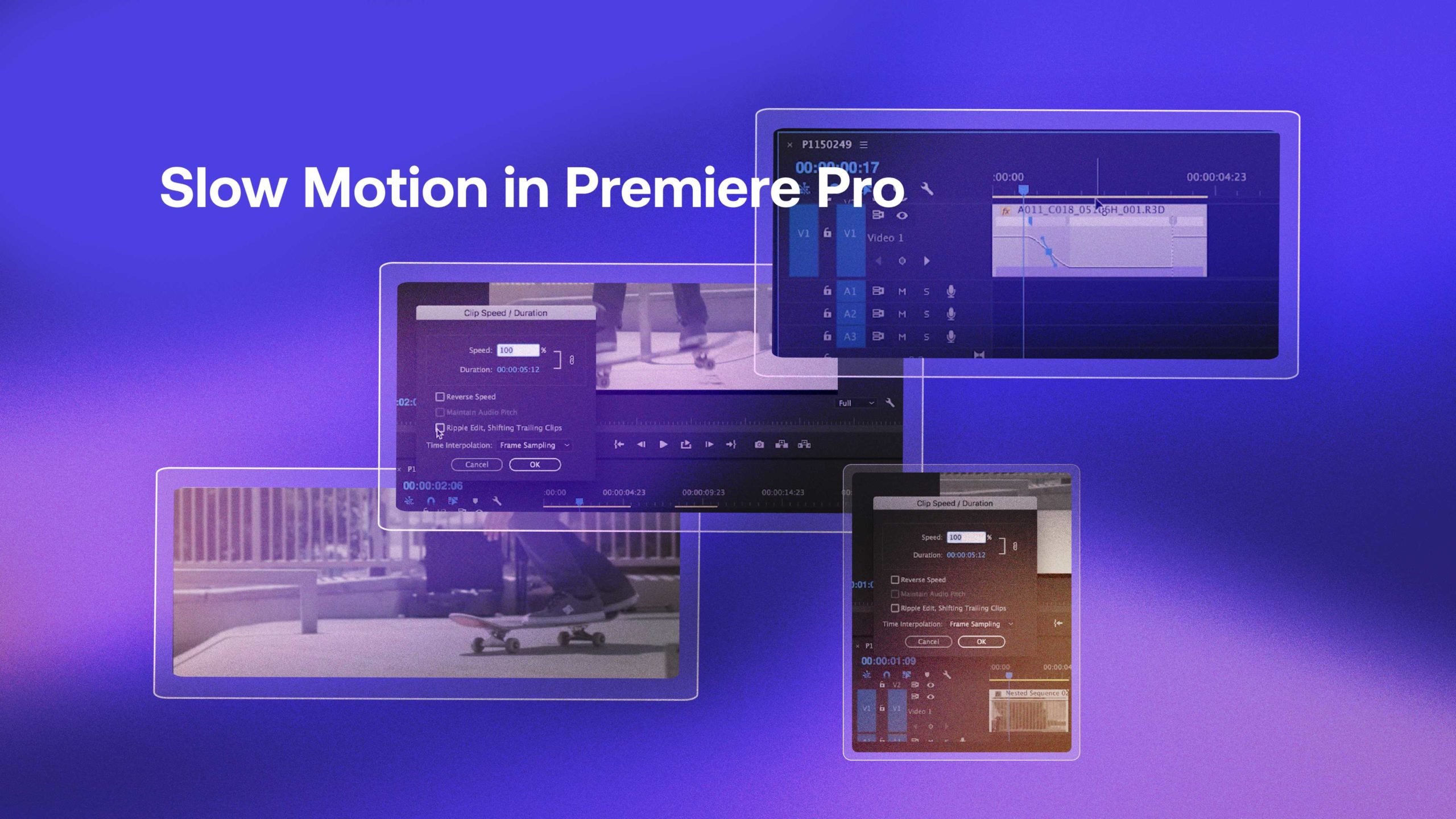 How To Create Motion Blur In Premiere Pro 