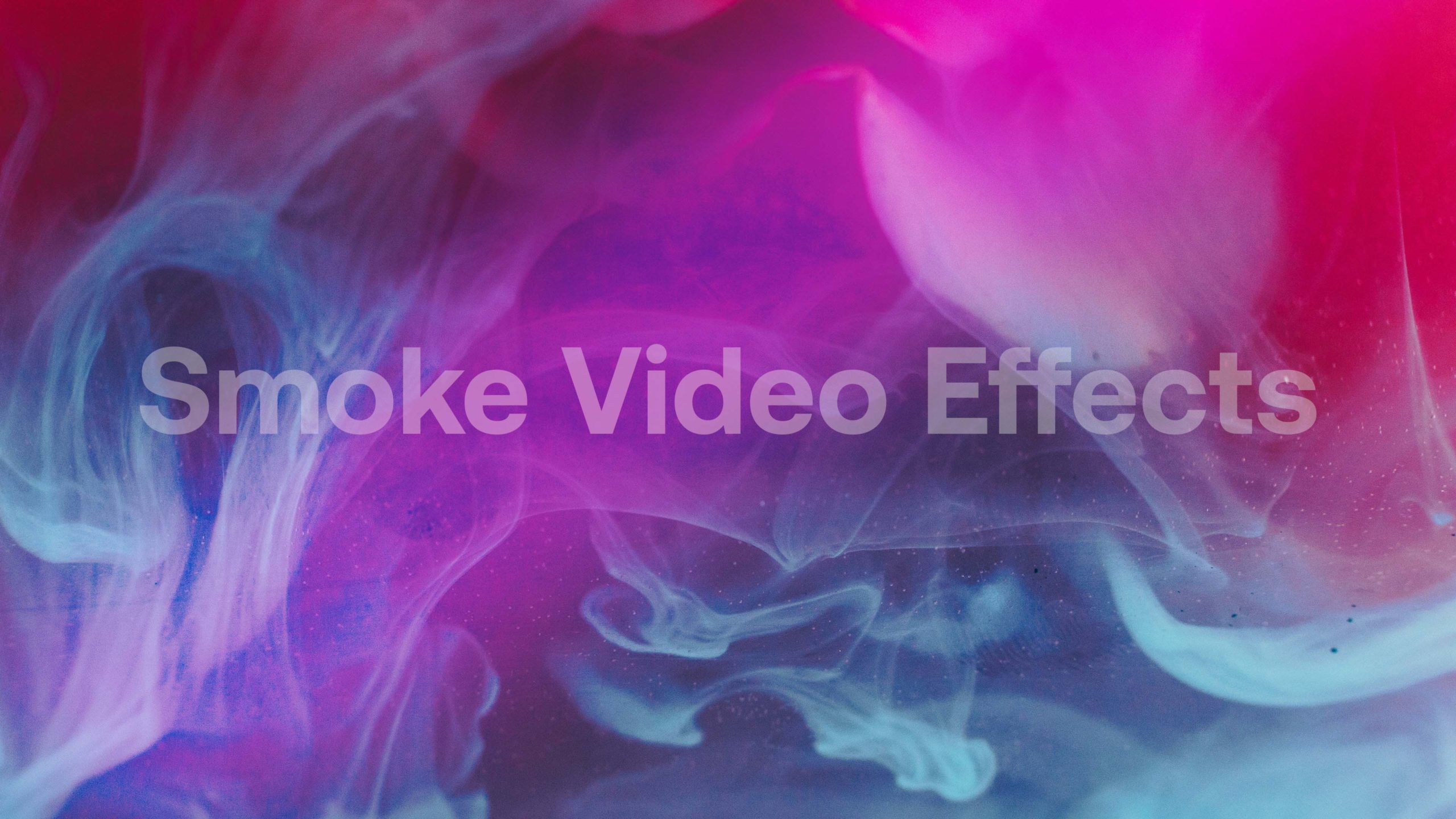 20 Cool Smoke Video Effects & Templates for Editors (VFX Editing Tips) -  Motion Array