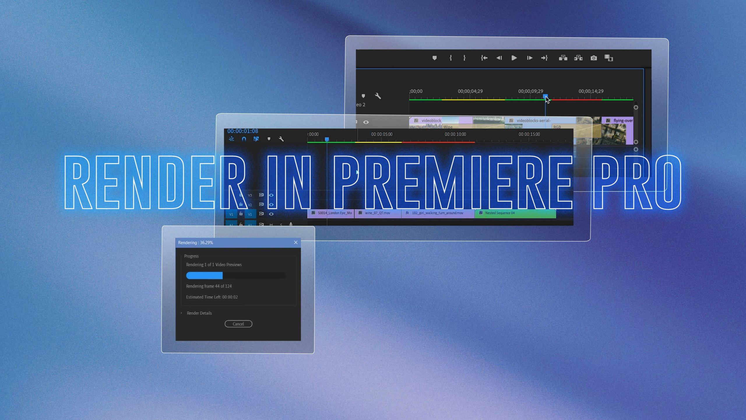 adding words to videos in premiere