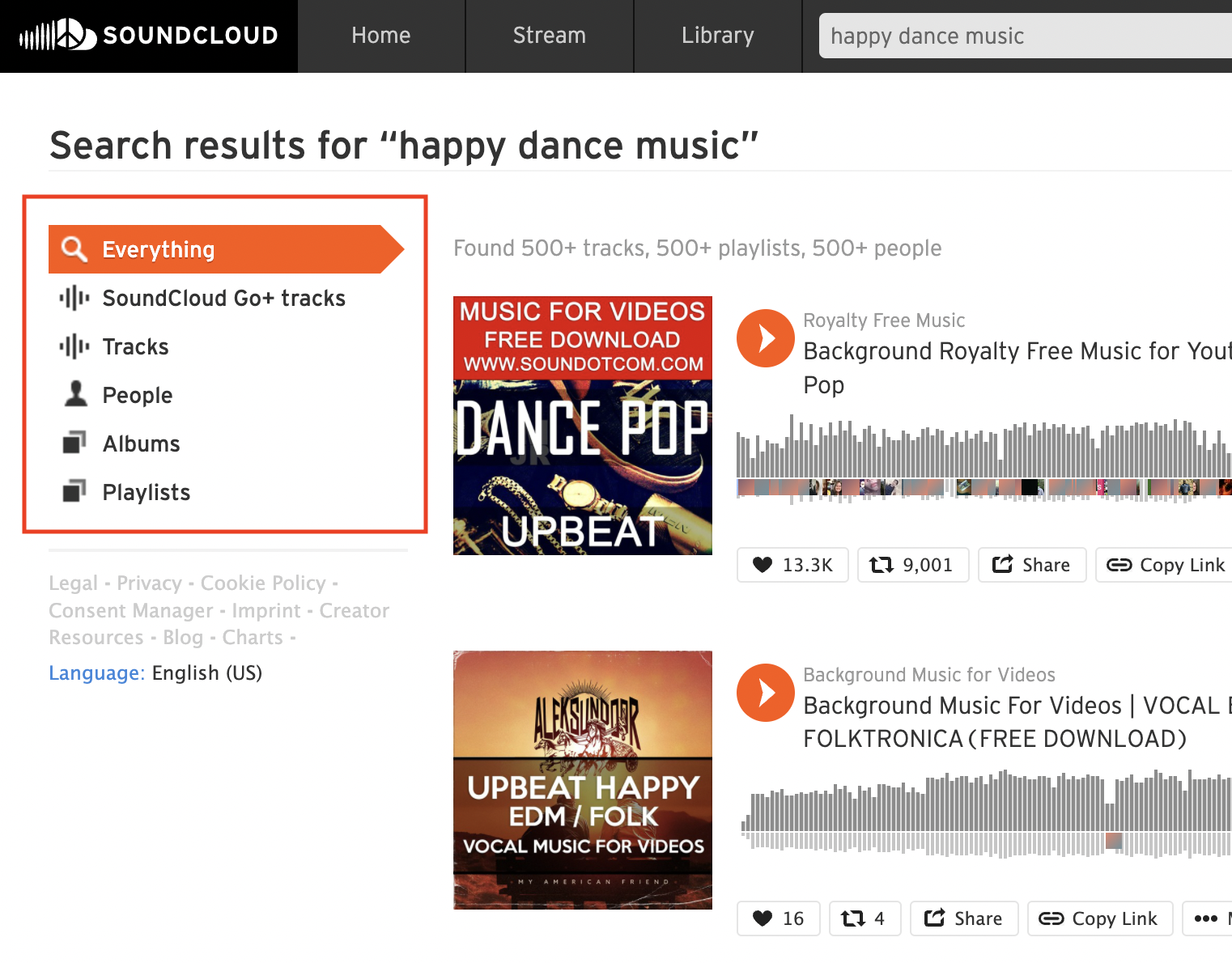 How to find royalty-free music on Soundcloud