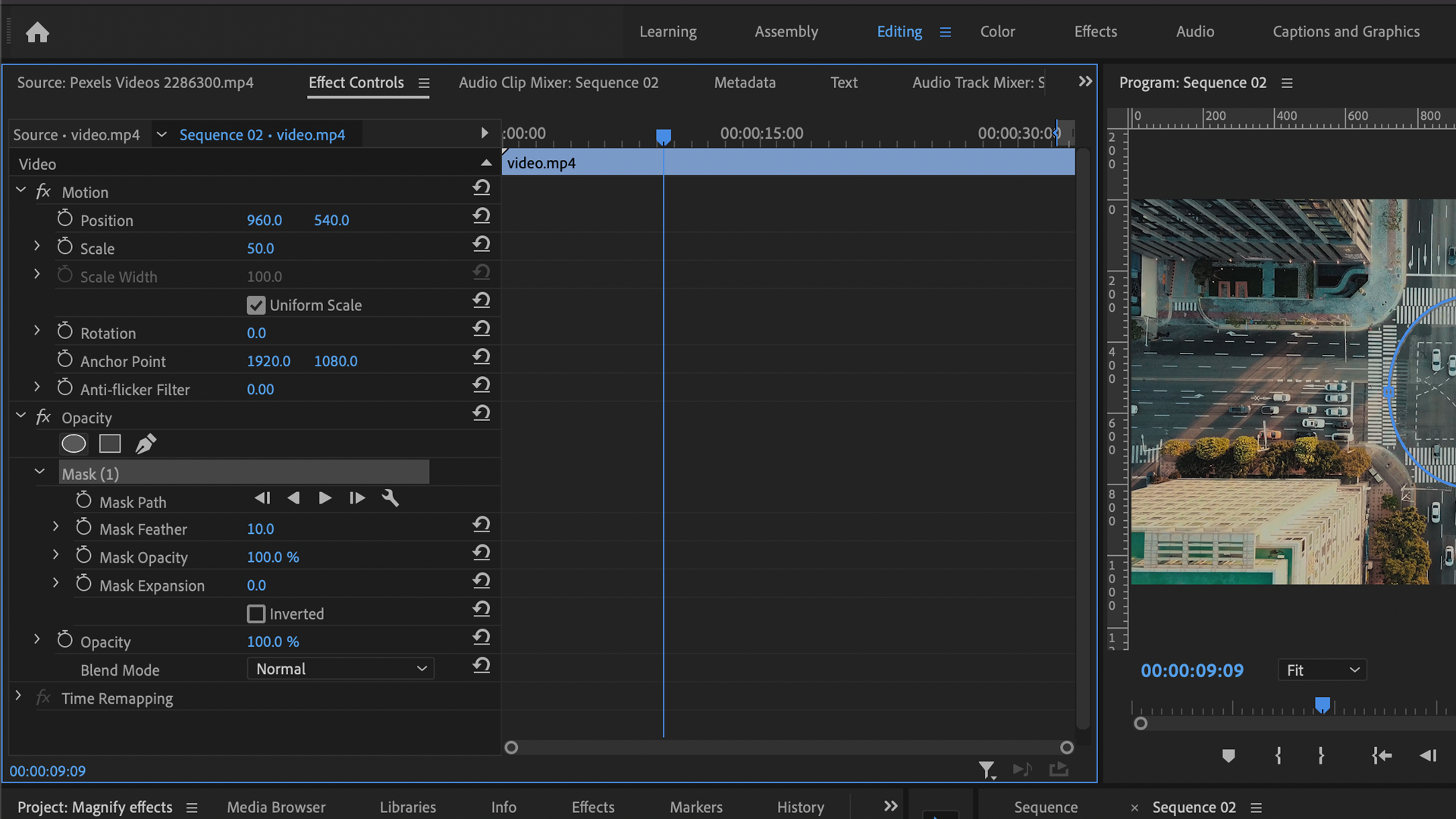 Learn How to Create & Add Magnify Effects in Premiere Pro Motion Array