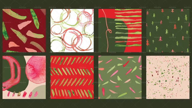 Christmas style graphics and textures